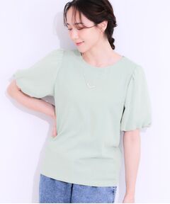 SHOO・LA・RUE / シューラルー カットソー | 【S-LL/ひんやり/UV】お袖シアー バルーントップス