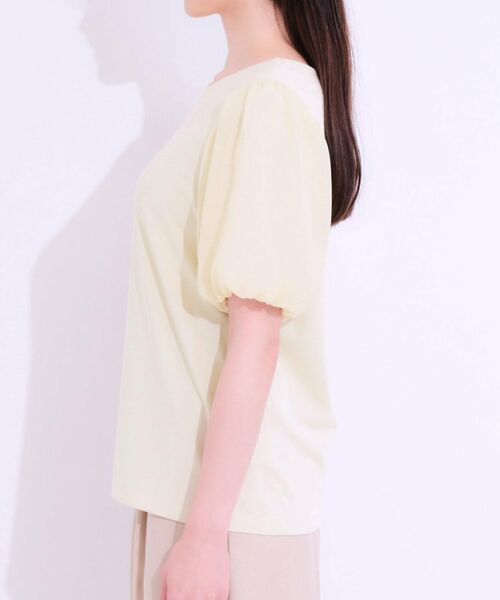 SHOO・LA・RUE / シューラルー カットソー | 【S-LL/ひんやり/UV】お袖シアー バルーントップス | 詳細18