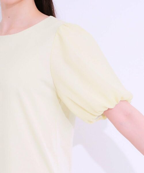 SHOO・LA・RUE / シューラルー カットソー | 【S-LL/ひんやり/UV】お袖シアー バルーントップス | 詳細22