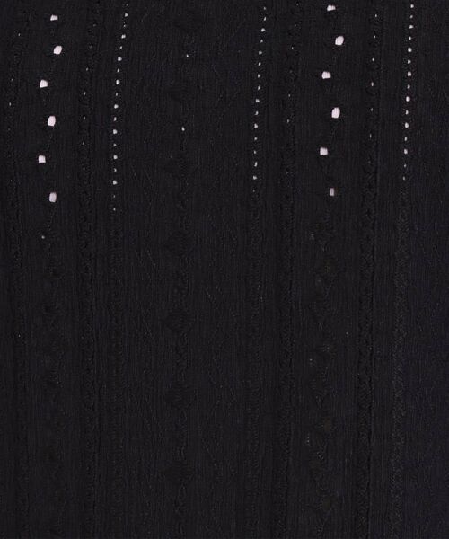 SHOO・LA・RUE / シューラルー カットソー | 【S-LL/二の腕カバー】大人フェミニンな印象に ジャカードレーストップス | 詳細12