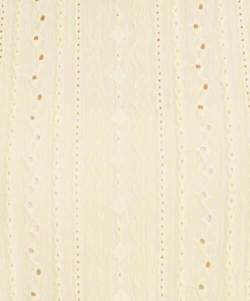 SHOO・LA・RUE / シューラルー カットソー | 【S-LL/二の腕カバー】大人フェミニンな印象に ジャカードレーストップス | 詳細16