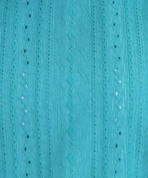 SHOO・LA・RUE / シューラルー カットソー | 【S-LL/二の腕カバー】大人フェミニンな印象に ジャカードレーストップス | 詳細20