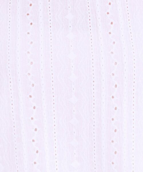 SHOO・LA・RUE / シューラルー カットソー | 【S-LL/二の腕カバー】大人フェミニンな印象に ジャカードレーストップス | 詳細4