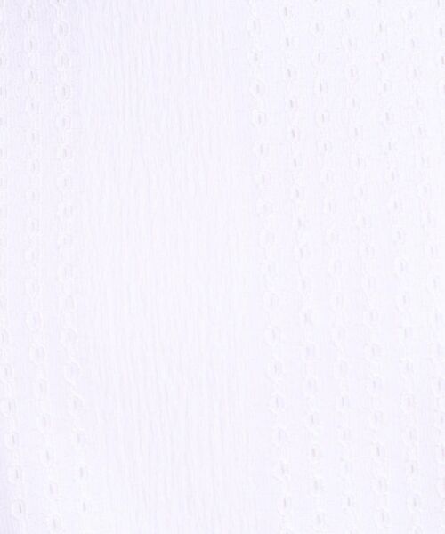 SHOO・LA・RUE / シューラルー シャツ・ブラウス | 【S-LL/二の腕カバー】お袖ギャザーリボン アイレット刺繍トップス | 詳細12