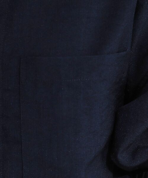 SHOO・LA・RUE / シューラルー レザーブルゾン・ジャケット | 【洗える/S-LL/ひんやり/UV】さらりと羽織れる 麻調ZIPブルゾン | 詳細8