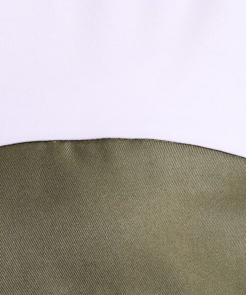 SHOO・LA・RUE / シューラルー ロング・マキシ丈ワンピース | 【洗える/S-LL】1枚でコーデが完成 異素材ドッキングワンピース | 詳細8