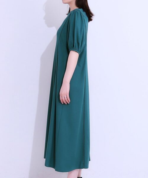 SHOO・LA・RUE / シューラルー ロング・マキシ丈ワンピース | 【ひんやり/S-LL】微配色ラインですっきり見え 大人のためのワンピース | 詳細14