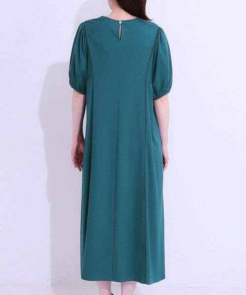 SHOO・LA・RUE / シューラルー ロング・マキシ丈ワンピース | 【ひんやり/S-LL】微配色ラインですっきり見え 大人のためのワンピース | 詳細15