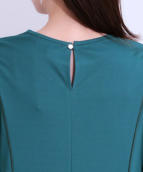 SHOO・LA・RUE / シューラルー ロング・マキシ丈ワンピース | 【ひんやり/S-LL】微配色ラインですっきり見え 大人のためのワンピース | 詳細17