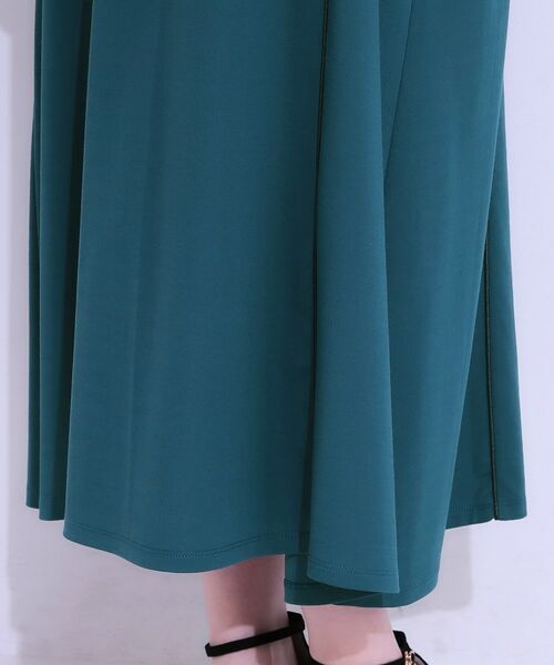 SHOO・LA・RUE / シューラルー ロング・マキシ丈ワンピース | 【ひんやり/S-LL】微配色ラインですっきり見え 大人のためのワンピース | 詳細19