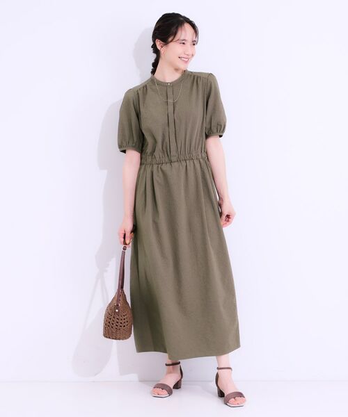 SHOO・LA・RUE / シューラルー ロング・マキシ丈ワンピース | 【洗える/S-LL/ひんやり/UV】女性らしさ漂う サッカーワンピース | 詳細10