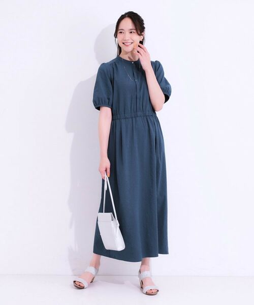 SHOO・LA・RUE / シューラルー ロング・マキシ丈ワンピース | 【洗える/S-LL/ひんやり/UV】女性らしさ漂う サッカーワンピース | 詳細6