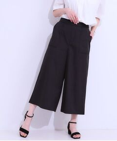 SHOO・LA・RUE / シューラルー ショート・ハーフ・半端丈パンツ | 【ひんやり/UV】きれいめにもカジュアルにも ベイカーガウチョパンツ