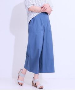 SHOO・LA・RUE / シューラルー ショート・ハーフ・半端丈パンツ | 【ひんやり/UV】きれいめにもカジュアルにも ベイカーガウチョパンツ