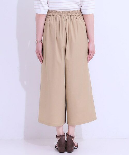 SHOO・LA・RUE / シューラルー ショート・ハーフ・半端丈パンツ | 【ひんやり/UV】きれいめにもカジュアルにも ベイカーガウチョパンツ | 詳細19