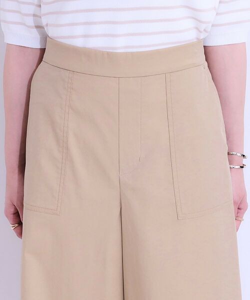 SHOO・LA・RUE / シューラルー ショート・ハーフ・半端丈パンツ | 【ひんやり/UV】きれいめにもカジュアルにも ベイカーガウチョパンツ | 詳細20