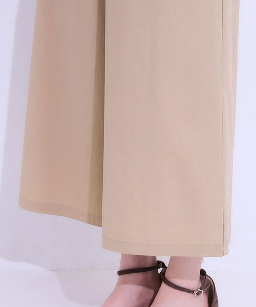 SHOO・LA・RUE / シューラルー ショート・ハーフ・半端丈パンツ | 【ひんやり/UV】きれいめにもカジュアルにも ベイカーガウチョパンツ | 詳細23