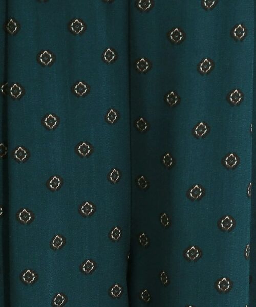 SHOO・LA・RUE / シューラルー ショート・ハーフ・半端丈パンツ | 【S-LL/ひんやり】いつものコーデを華やかに 柄アソート 麻調ガウチョパンツ | 詳細12