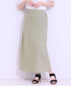 SHOO・LA・RUE / シューラルー ロング・マキシ丈スカート | 【洗える/ひんやり】さらり涼しげ セミフレアスカート