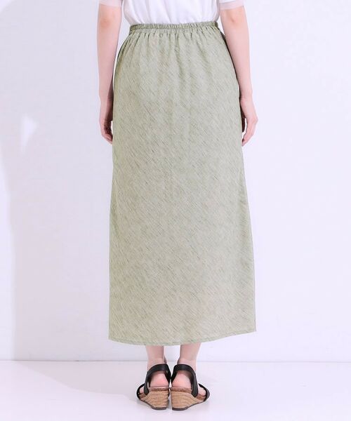 SHOO・LA・RUE / シューラルー ロング・マキシ丈スカート | 【洗える/ひんやり】さらり涼しげ セミフレアスカート | 詳細11