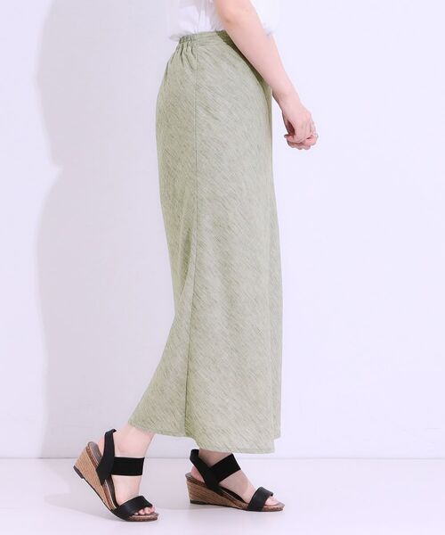 SHOO・LA・RUE / シューラルー ロング・マキシ丈スカート | 【洗える/ひんやり】さらり涼しげ セミフレアスカート | 詳細6