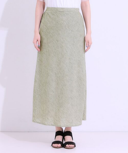 SHOO・LA・RUE / シューラルー ロング・マキシ丈スカート | 【洗える/ひんやり】さらり涼しげ セミフレアスカート | 詳細9