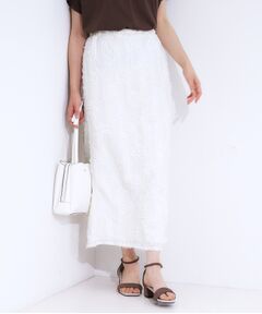 SHOO・LA・RUE / シューラルー ロング・マキシ丈スカート | 【S-LL】花柄レースナロースカート