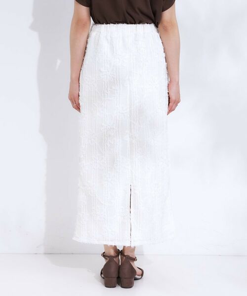 SHOO・LA・RUE / シューラルー ロング・マキシ丈スカート | 【S-LL】花柄レースナロースカート | 詳細11