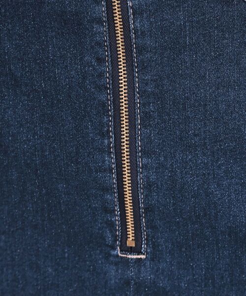 SHOO・LA・RUE / シューラルー デニムスカート | 【ひんやり/S-LL】デニムジップナロースカート | 詳細4