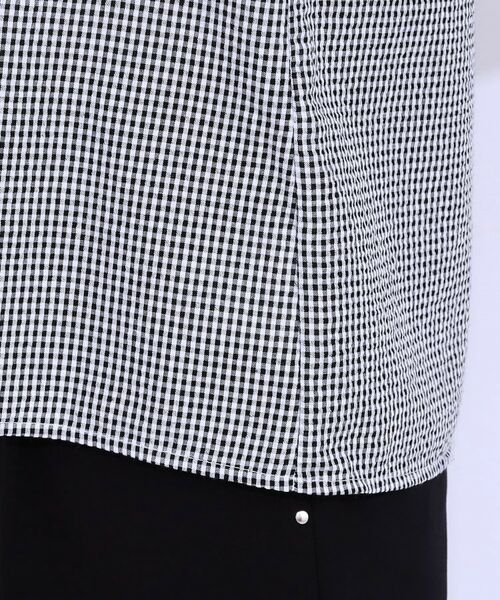 SHOO・LA・RUE / シューラルー シャツ・ブラウス | 【S-LL/セットアップ可/5分袖】涼しくこなれる お袖タックブラウス | 詳細22