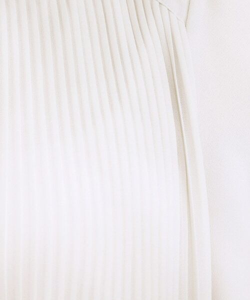 SHOO・LA・RUE / シューラルー シャツ・ブラウス | 【S-LL】プチフリル襟がフェミニン プリーツブラウス | 詳細12