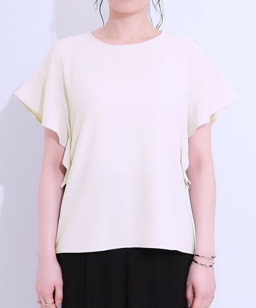 SHOO・LA・RUE / シューラルー シャツ・ブラウス | 【イージーケア/洗える/S-LL】大人フェミニン お袖フリルブラウス | 詳細17