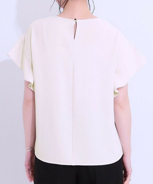 SHOO・LA・RUE / シューラルー シャツ・ブラウス | 【イージーケア/洗える/S-LL】大人フェミニン お袖フリルブラウス | 詳細19