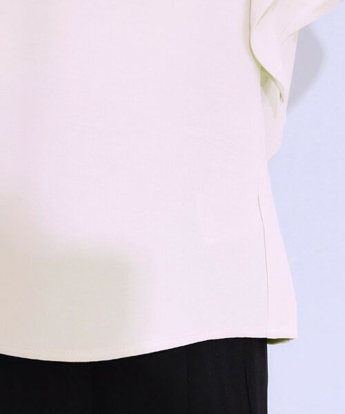 SHOO・LA・RUE / シューラルー シャツ・ブラウス | 【イージーケア/洗える/S-LL】大人フェミニン お袖フリルブラウス | 詳細24