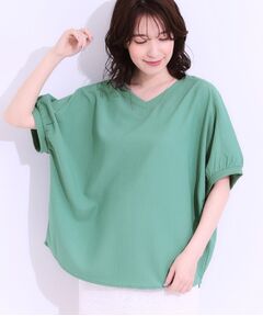 SHOO・LA・RUE / シューラルー シャツ・ブラウス | 【洗える/前後2WAY】涼しく軽やかな アソートドルマンブラウス