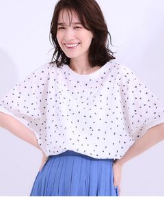 SHOO・LA・RUE / シューラルー シャツ・ブラウス | 【洗える/前後2WAY】涼しく軽やかな アソートドルマンブラウス