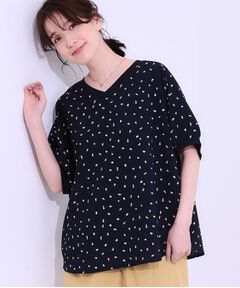 SHOO・LA・RUE / シューラルー シャツ・ブラウス | 【洗える/前後2WAY】涼しく軽やかな アソートドルマンブラウス