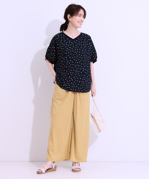 SHOO・LA・RUE / シューラルー シャツ・ブラウス | 【洗える/前後2WAY】涼しく軽やかな アソートドルマンブラウス | 詳細11