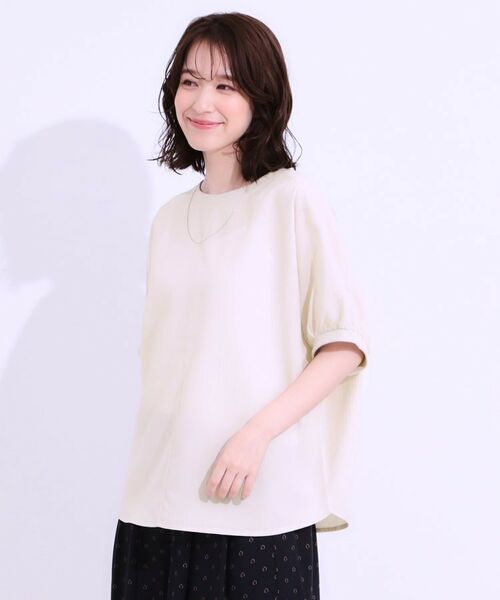 SHOO・LA・RUE / シューラルー シャツ・ブラウス | 【洗える/前後2WAY】涼しく軽やかな アソートドルマンブラウス | 詳細13