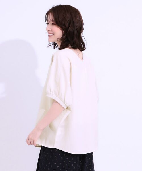 SHOO・LA・RUE / シューラルー シャツ・ブラウス | 【洗える/前後2WAY】涼しく軽やかな アソートドルマンブラウス | 詳細14