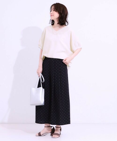 SHOO・LA・RUE / シューラルー シャツ・ブラウス | 【洗える/前後2WAY】涼しく軽やかな アソートドルマンブラウス | 詳細15