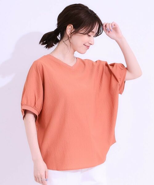 SHOO・LA・RUE / シューラルー シャツ・ブラウス | 【洗える/前後2WAY】涼しく軽やかな アソートドルマンブラウス | 詳細17