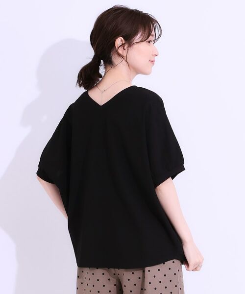 SHOO・LA・RUE / シューラルー シャツ・ブラウス | 【洗える/前後2WAY】涼しく軽やかな アソートドルマンブラウス | 詳細2