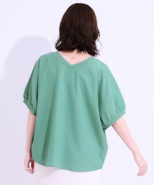 SHOO・LA・RUE / シューラルー シャツ・ブラウス | 【洗える/前後2WAY】涼しく軽やかな アソートドルマンブラウス | 詳細22