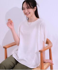 SHOO・LA・RUE / シューラルー シャツ・ブラウス | 【S-LL/ひんやり/体型カバー】ゆるシルエットが心地よい ドルマンブラウス