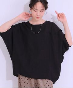 SHOO・LA・RUE / シューラルー シャツ・ブラウス | 【S-LL/ひんやり/体型カバー】ゆるシルエットが心地よい ドルマンブラウス