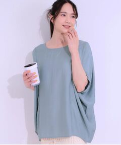 SHOO・LA・RUE / シューラルー シャツ・ブラウス | 【S-LL/ひんやり/体型カバー】ゆるシルエットが心地よい ドルマンブラウス