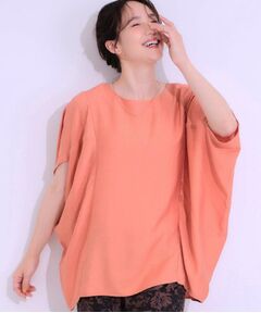 SHOO・LA・RUE / シューラルー シャツ・ブラウス | 【S-LL/ひんやり/体型カバー】ゆるシルエットが心地よい ドルマンブラウス