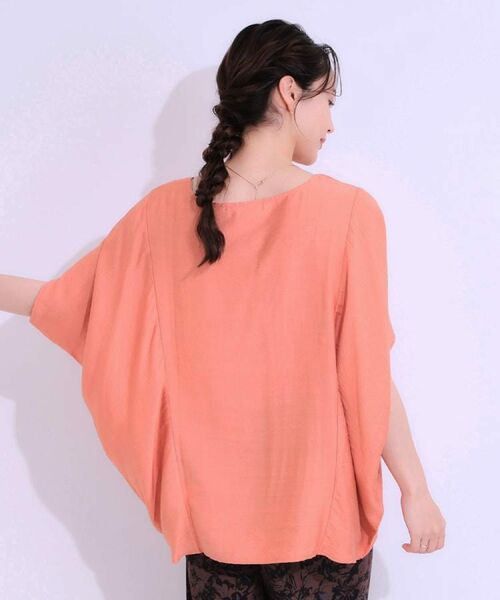 SHOO・LA・RUE / シューラルー シャツ・ブラウス | 【S-LL/ひんやり/体型カバー】ゆるシルエットが心地よい ドルマンブラウス | 詳細18