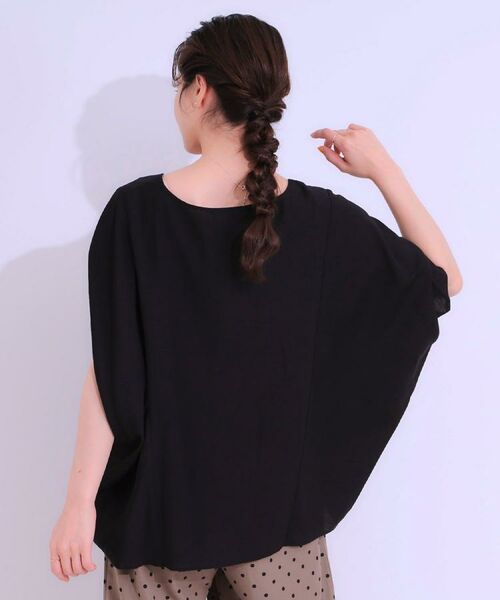 SHOO・LA・RUE / シューラルー シャツ・ブラウス | 【S-LL/ひんやり/体型カバー】ゆるシルエットが心地よい ドルマンブラウス | 詳細2